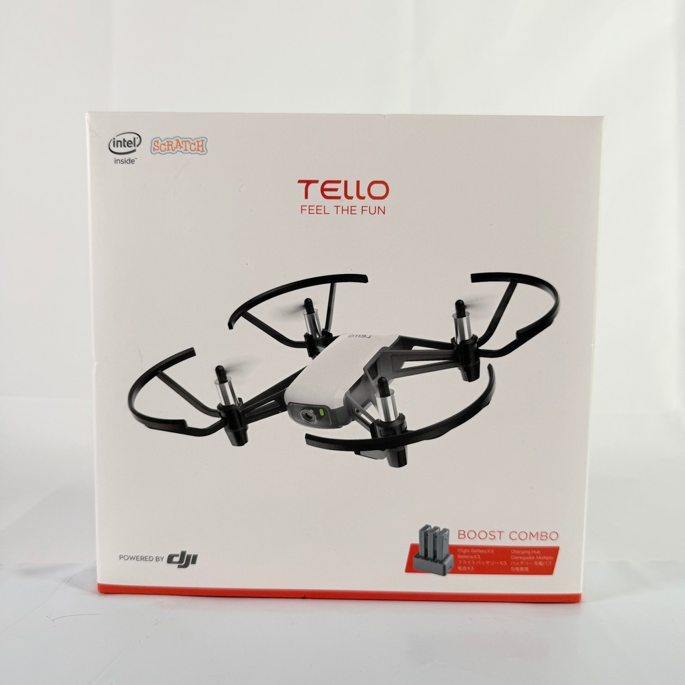 DJI Ryze Tello Boost Combo Quadcopter Mini Drone New In Box